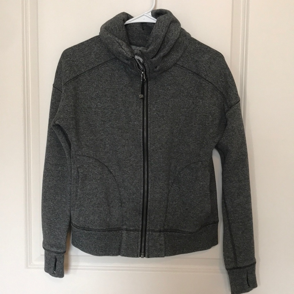 LuluLemon Zipper Sweatshirt Gray Size 4